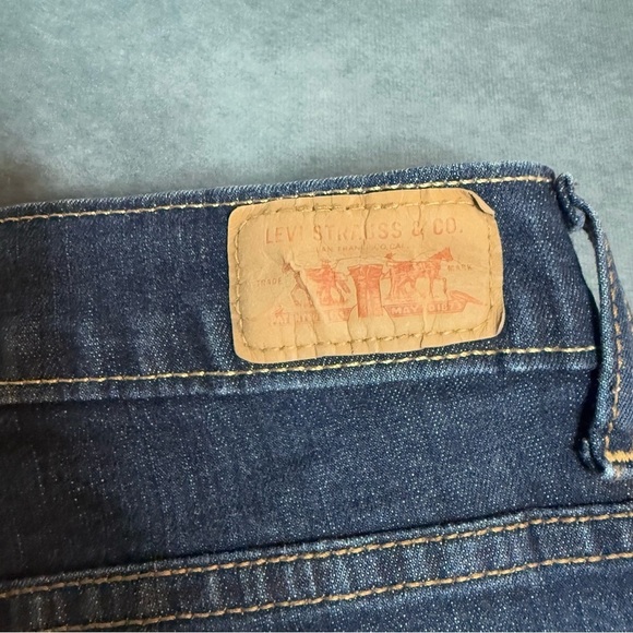 Levi's 512 Size 12 S/C Medium Perfectly Slimming Boot Cut Jeans Stretch Denim - Picture 15 of 16